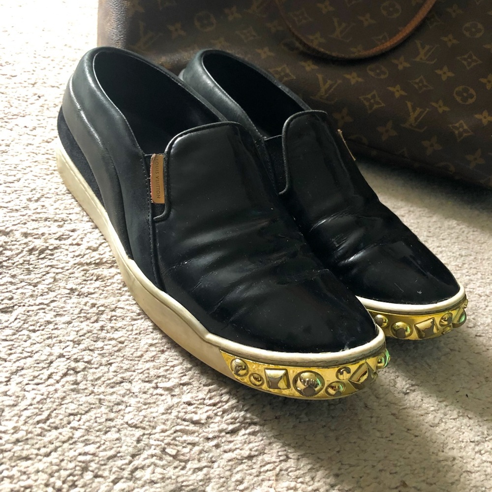 Louis Vuitton Studded Sneakers